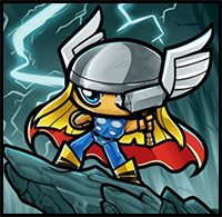 How to Draw Chibi Thor