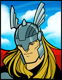 How to Draw Thor Easy
