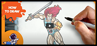 How to Draw Lion-O from Thundercats