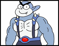 How to Draw Panthro from ThunderCats