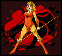 How to Draw Cheetara