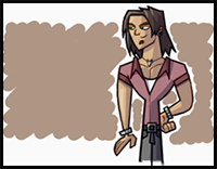 How to Draw Alejandro from Total Drama Island