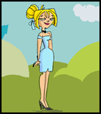 How to Draw Bridgette from Total Drama Island