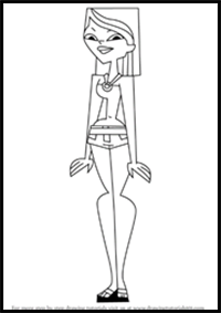 How to Draw Heather from Total Drama Island