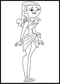 How to Draw Izzy from Total Drama Island