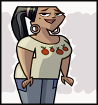 How to Draw Leshawna from Total Drama Island