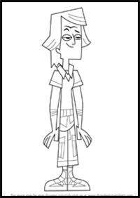 How to Draw Noah from Total Drama Island