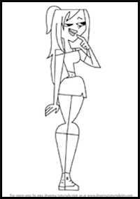 How to Draw Destiny from Total Drama Island