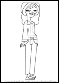 How to Draw Cloie from Total Drama Island
