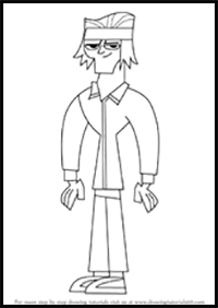 How to Draw Tyler from Total Drama Island