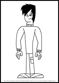 How to Draw Scott from Total Drama Island