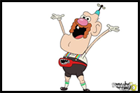 How to Draw Uncle Grandpa