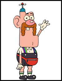 How to Draw Uncle Grandpa - Video Lesson - YouTube