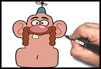 How to Draw Uncle Grandpa