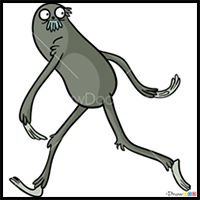 How to Draw Charlie, We Bare Bears