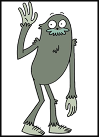 How to Draw We Bare Bears | Charlie | Step-by-Step Tutorial