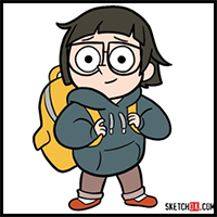 How to Draw Chloe Park | We Bare Bears