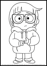 How to Draw Chloe Park from We Bare Bears