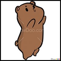 How to Draw Chibi Grizz, We Bare Bears