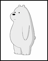 How to Draw Ice Bear | We Bare Bears