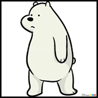How to Draw Ice Bear, We Bare Bears