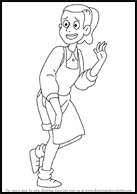 How to Draw Lucy from We Bare Bears