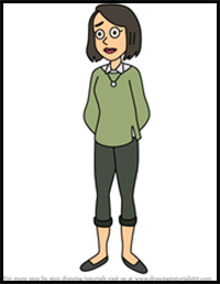 How to Draw Mrs. Park from We Bare Bears