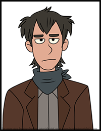 How to Draw El Oso from We Bare Bears