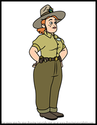 How to Draw Dana Tabes from We Bare Bears