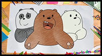 How to Draw We Bare Bears