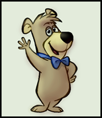 How to Draw Boo-Boo from Yogi Bear
