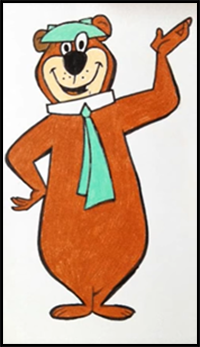 How to Draw Yogi Bear
