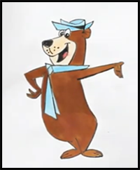 How to Draw Yogi Bear