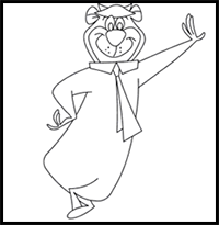 How to Draw Yogi Bear