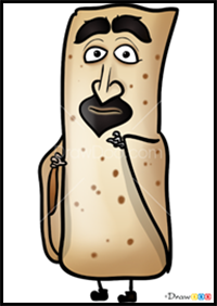 How to Draw Vash, Sausage Party