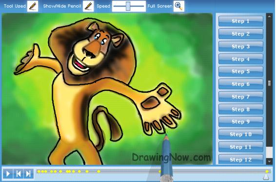 How to Draw The Penguins of Madagascar -- Alex