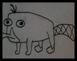 How to draw Perry the Platypus : Phineas and Ferb Step by Step Drawing Lessons