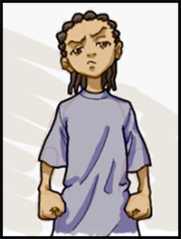 How to Draw Riley Freeman from The Boondocks