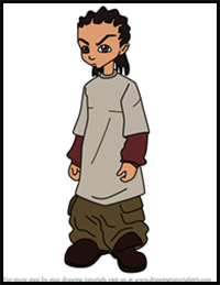 How to Draw Riley Freeman from The Boondocks