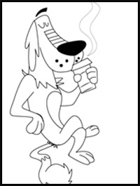 How to Draw Dukey from Johnny Test