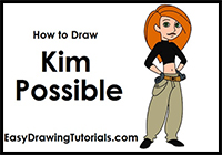 How to Draw Kim Possible