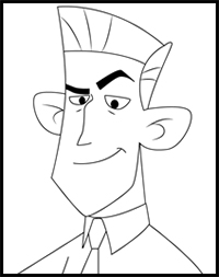 How to Draw James Possible from Kim Possible