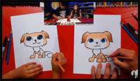How to Draw Littlest Pet Shop – Golden Retriever