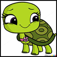 How to Draw Olive Shellstein, Littlest Pet Shop