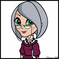 How to Draw Mrs. Twombley, Littlest Pet Shop