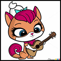 How to Draw Sugar Sprinkles, Littlest Pet Shop