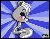 How to Draw Pepper Clark from The Littlest Pet Shop