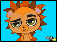 How to Draw Russell Ferguson from The Littlest Pet Shop