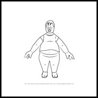 how to draw willie the giant from mickey mouse clubhouse