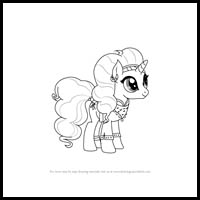 how to draw saffron masala from my little pony - friendship is magic